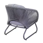 Salón compuesto por 2 sillones con mesa de centro - Maleta viadurini