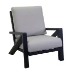 Salón compuesto por sofá, mesa de centro y sillones con reposapiés - Tablón de anuncios viadurini