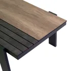 Salón exterior compuesto por 1 sofá, 2 sillones y 1 mesa de centro - Righello viadurini