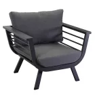 Salón exterior compuesto por 2 sillones y 1 mesa baja - Righello viadurini