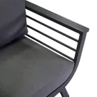 Salón exterior compuesto por 2 sillones y 1 mesa baja - Righello viadurini