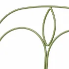 Salón al aire libre con estructura de hierro hecha a mano Made in Italy - Melinda viadurini