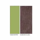 Salón al aire libre con estructura de hierro hecha a mano Made in Italy - Melinda viadurini