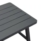 Salón de jardín con sofá y mesa de centro de aluminio - Etiqueta viadurini