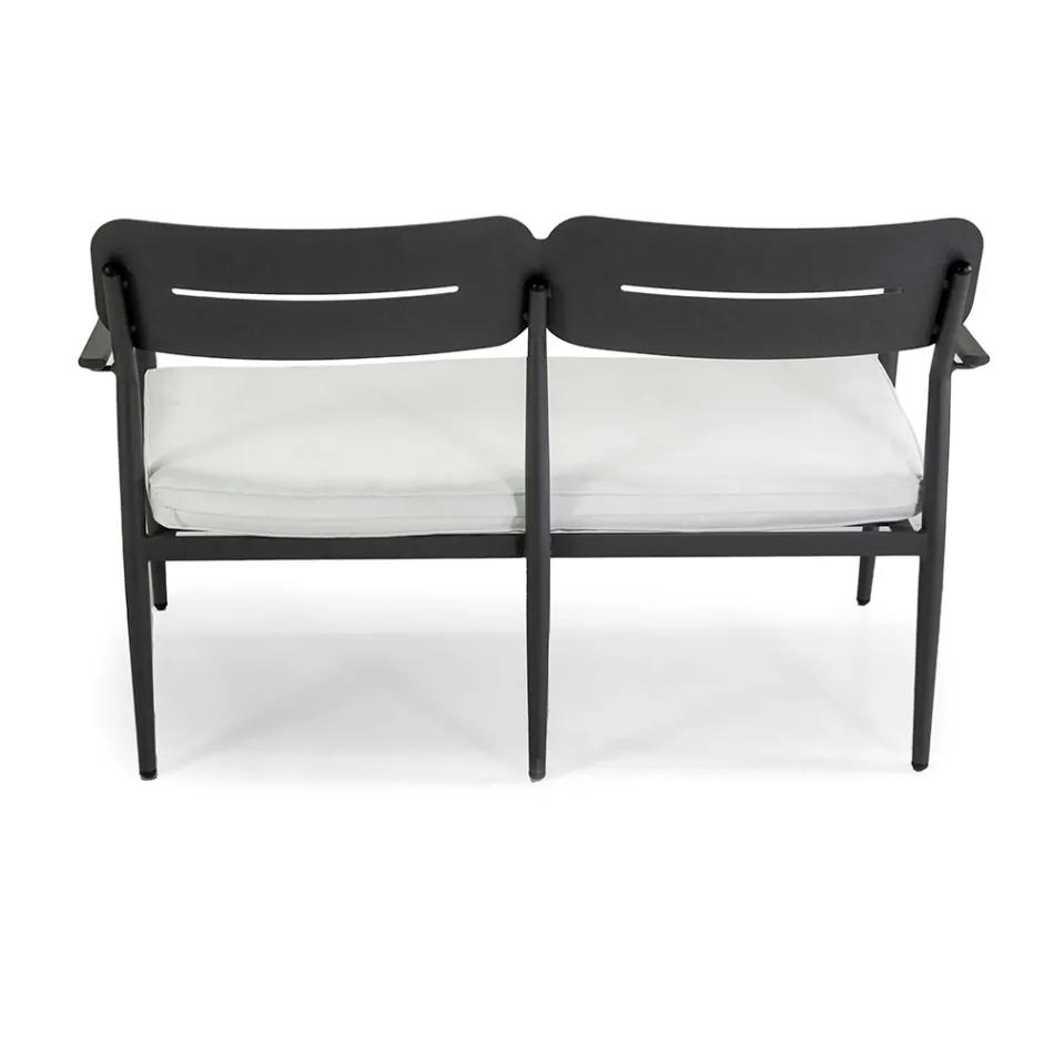 Salón de jardín de aluminio de diferentes acabados - Souvenir viadurini