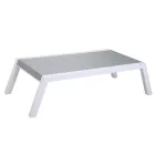 Salón de jardín de aluminio - Pasteles viadurini