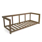 Salón de aluminio con transferencia térmica efecto madera - Camper viadurini