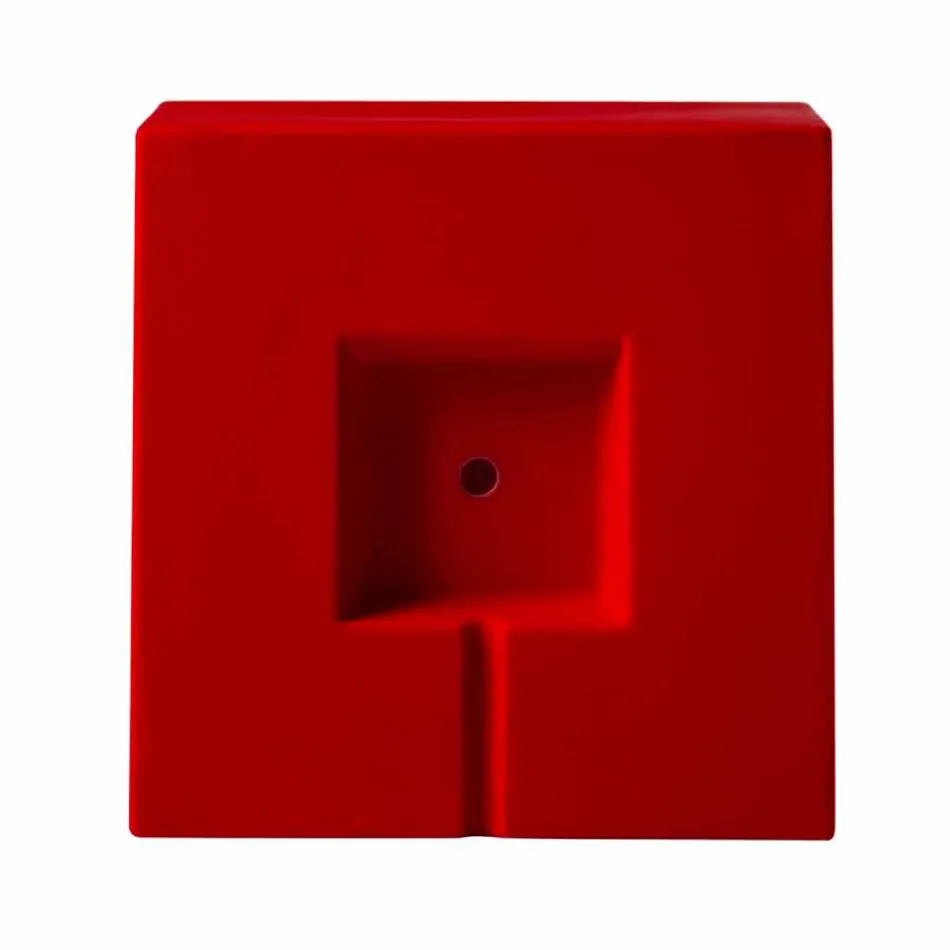 Estantería de color de cubo Slide Open Cube de diseño moderno hecho en Italia viadurini