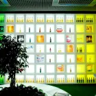 Estante luminoso de cubo Slide Open Cube de diseño moderno hecho en Italia viadurini