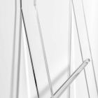 Escalera Toallero en Diseño de Plexiglás Transparente 2 Alturas - Secadoras viadurini