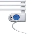 Calentador eléctrico de toallas de acero al carbono - Praliné viadurini