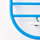 Calentador de toallas de diseño "All Round Bubble" en acero fabricado en Italia - Liso viadurini