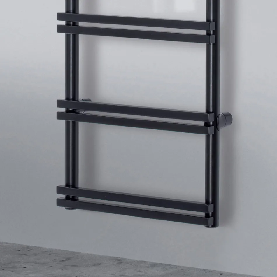 Calentador de toallas eléctrico con colectores verticales Made in Italy - Ginger viadurini