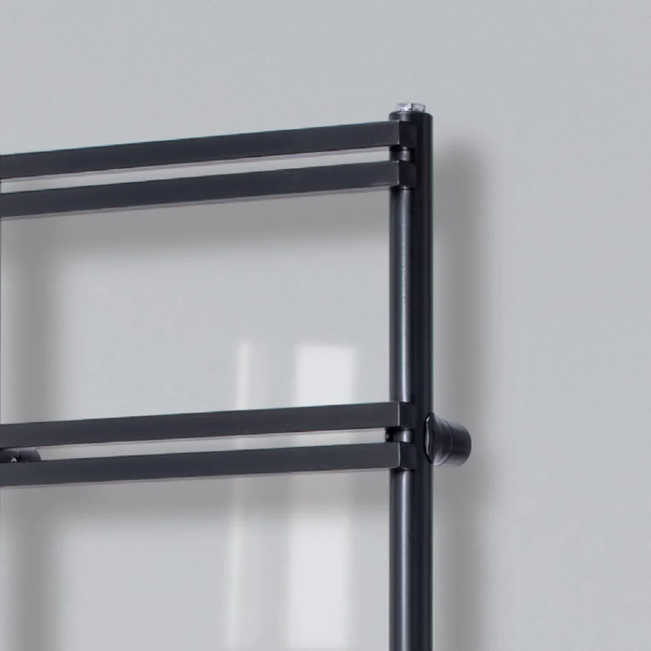 Calentador de toallas eléctrico con colectores verticales Made in Italy - Ginger viadurini