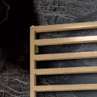 Calentador de toallas eléctrico de líneas sencillas en acero Made in Italy - Pistacho viadurini