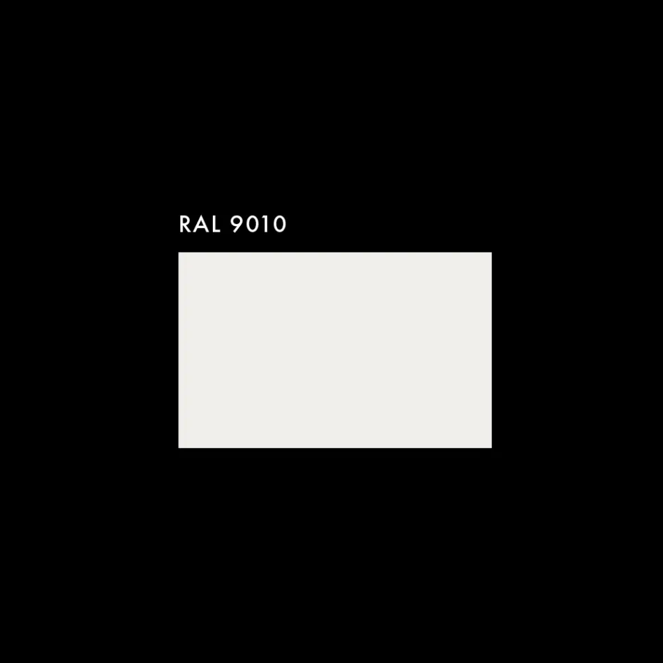 Calentador de toallas eléctrico de acero con diseño moderno fabricado en Italia - Potentia viadurini