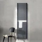 Calentador de toallas eléctrico de acero al carbono - Suave viadurini