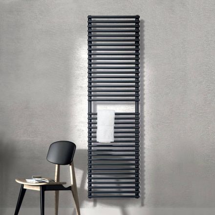 Calentador de toallas eléctrico de acero al carbono - Suave viadurini