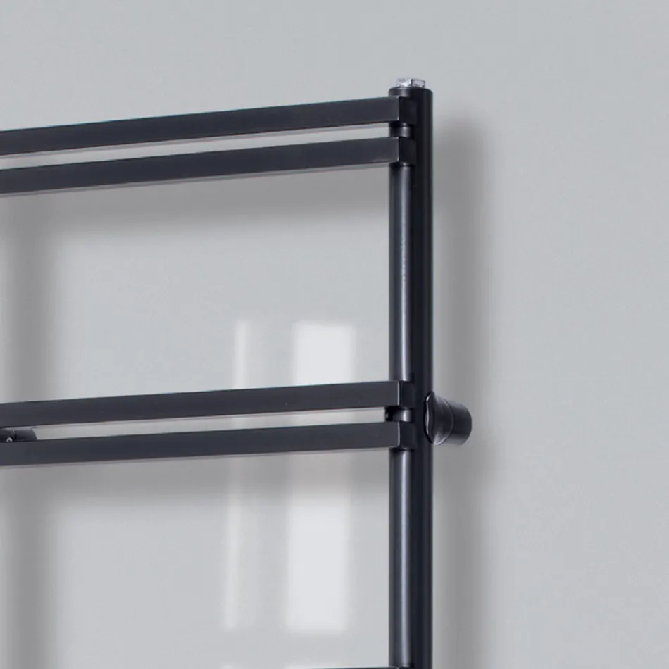 Calientatoallas Mixto con Colectores Verticales Made in Italy - Ginger viadurini