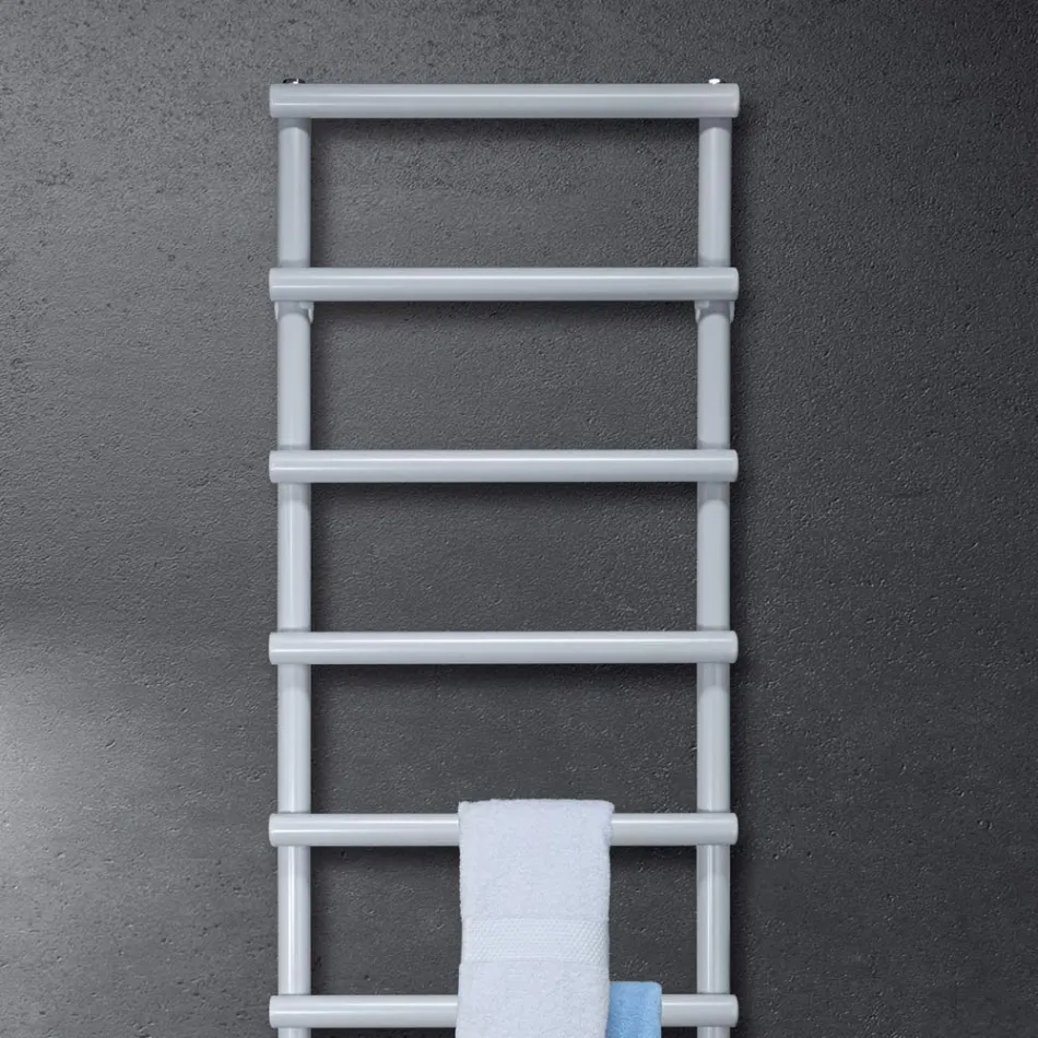 Calientatoallas Mixto con Elementos Circulares Made in Italy - Fresa viadurini