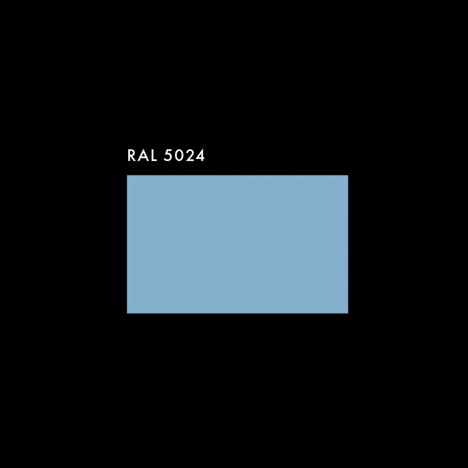 Calentador de toallas eléctrico tipo escalera en acero plano de color fabricado en Italia - Cadena viadurini