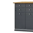 Zapatero en madera contrachapada Toulipier Made in Italy - Visnus viadurini