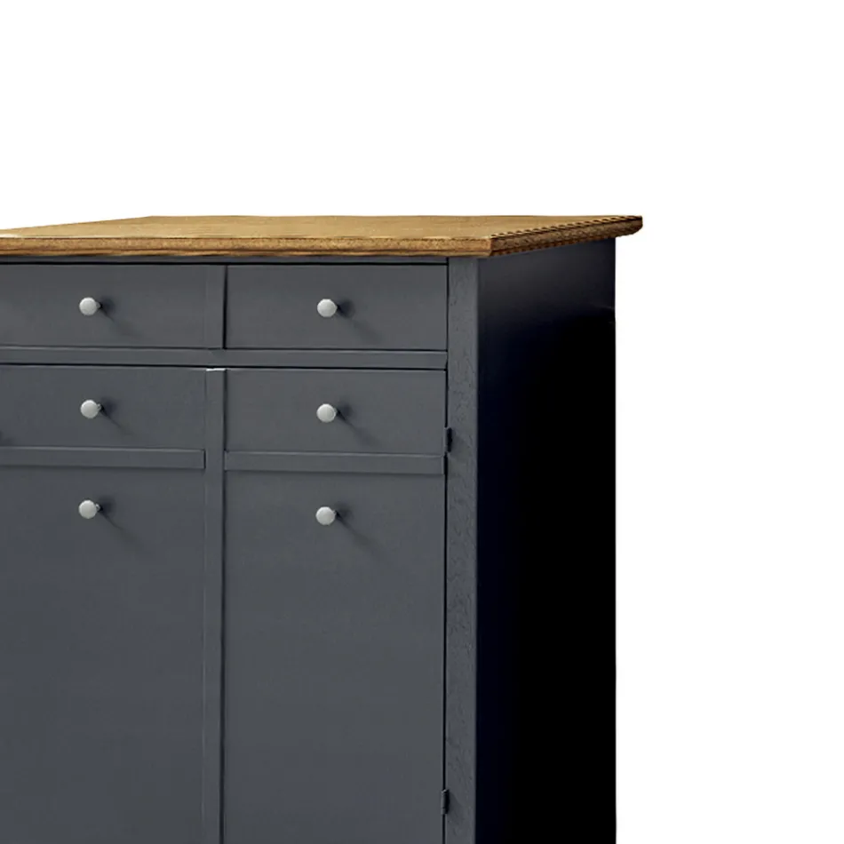 Zapatero en madera contrachapada Toulipier Made in Italy - Visnus viadurini