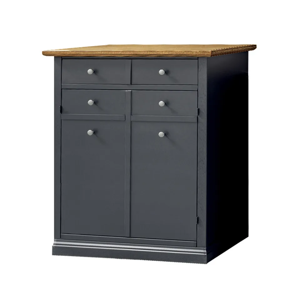 Zapatero en madera contrachapada Toulipier Made in Italy - Visnus viadurini