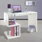 Escritorio blanco o pizarra en madera de diseño italiano 3 tamaños - Michel viadurini