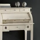 Escritorio con 6 cajones exteriores, 3 cajones interiores y 1 compartimento Made in Italy - Marte viadurini