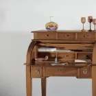 Escritorio con 6 cajones exteriores, 3 cajones interiores y 1 compartimento Made in Italy - Marte viadurini