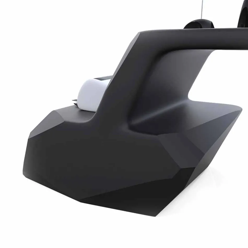 Escritorio de oficina de diseño moderno hecho en Italia. viadurini