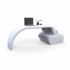 Escritorio de oficina de diseño moderno hecho en Italia. viadurini