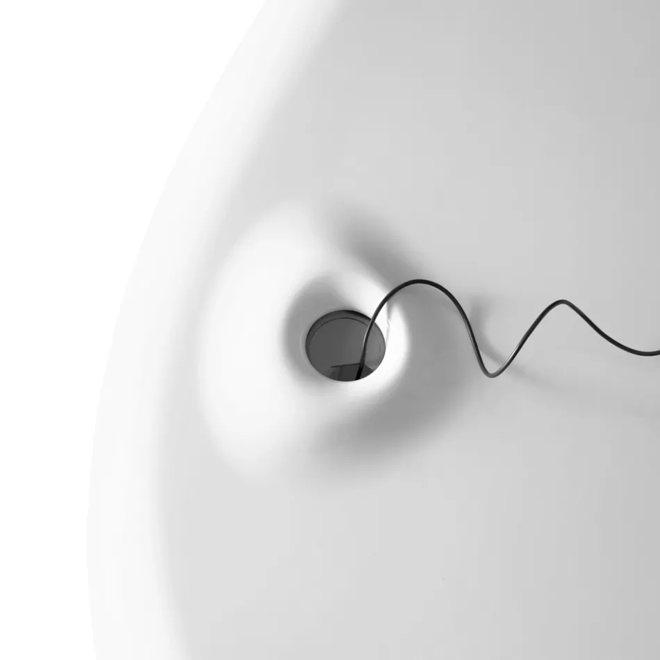 Escritorio ejecutivo de Karim Rashid en poliuretano - James viadurini