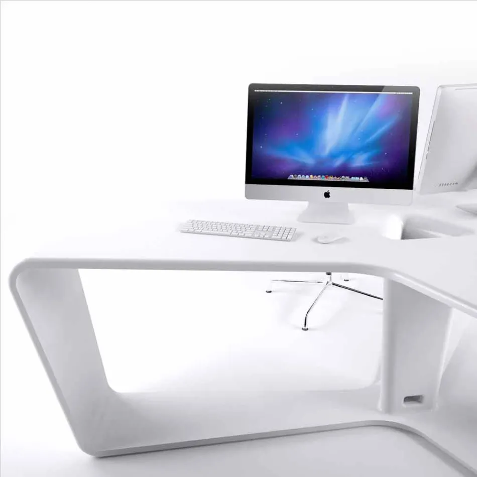 Escritorio de oficina multi estación, diseño moderno, Ta3le viadurini