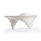 Escritorio oficina moderno hecho a mano en Italia Sinuous viadurini