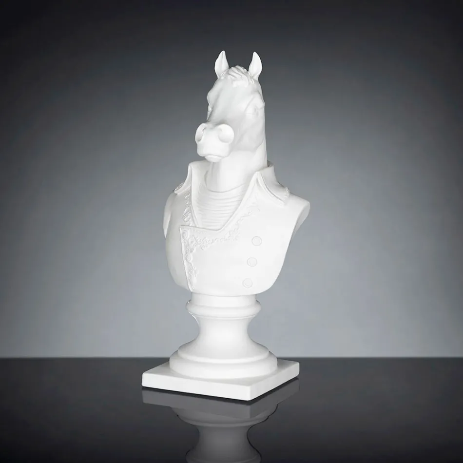 Escultura de diseño cerámico hecha a mano de Boris. viadurini