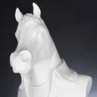 Escultura de diseño cerámico hecha a mano de Boris. viadurini