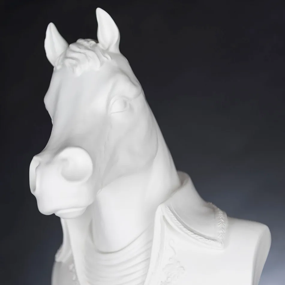 Escultura de diseño cerámico hecha a mano de Boris. viadurini