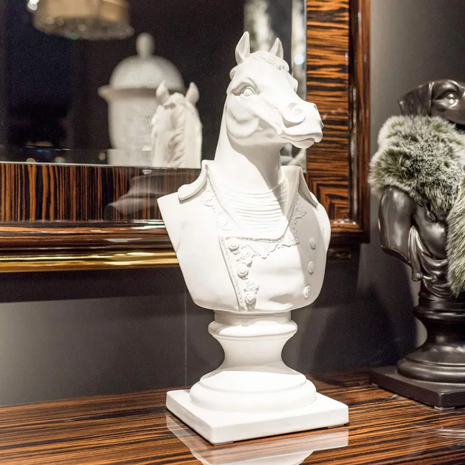 Escultura de diseño cerámico hecha a mano de Boris. viadurini