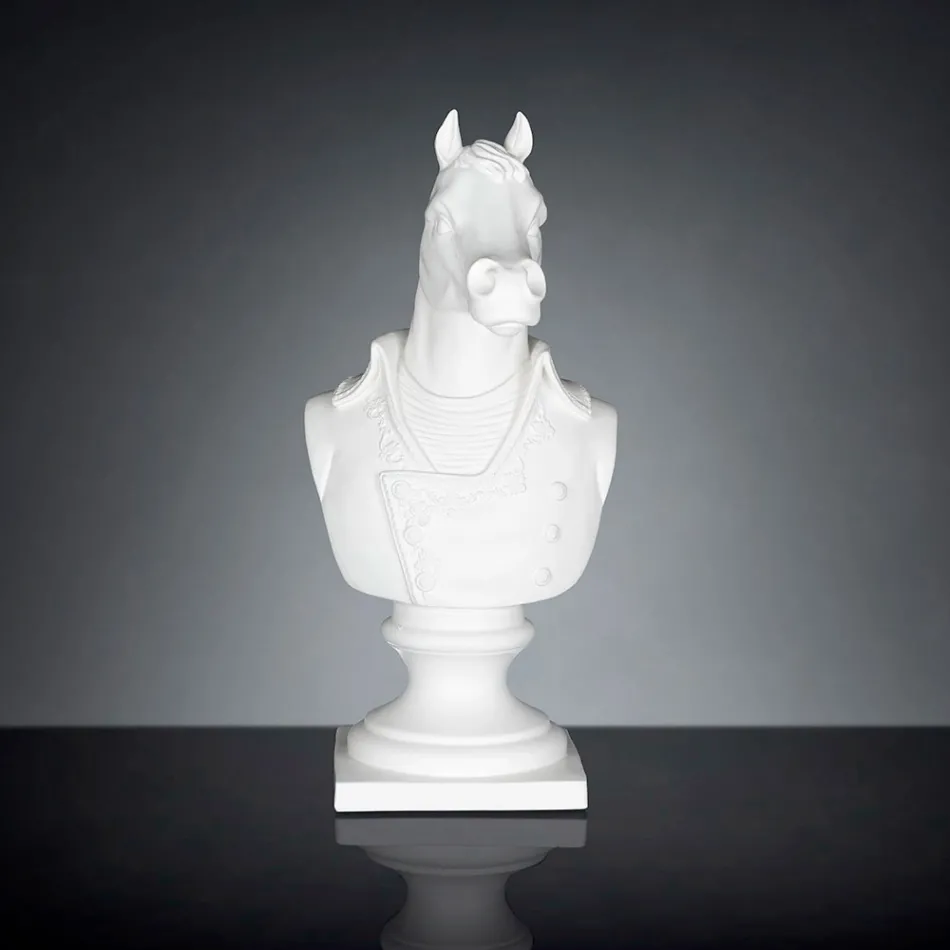 Escultura de diseño cerámico hecha a mano de Boris. viadurini