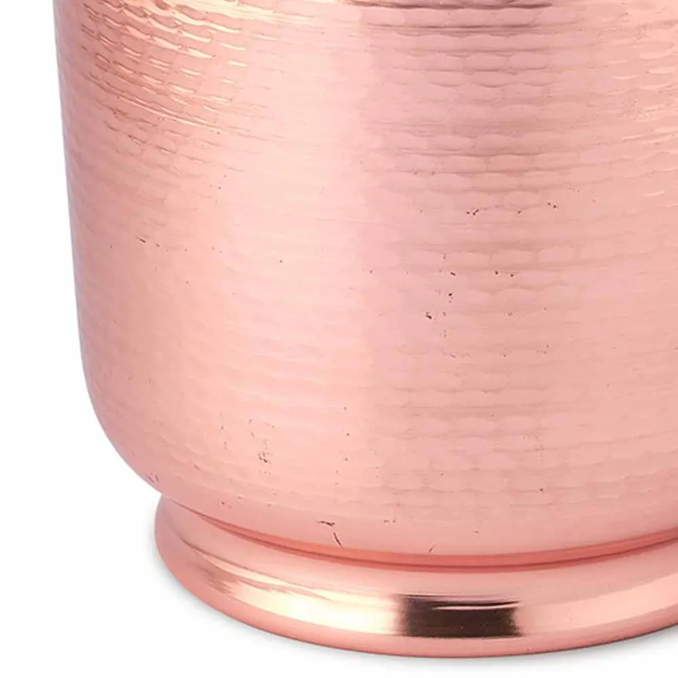 Cubitera para hielo con diseño de vino en cobre pulido o verde 20 cm - Gennarino viadurini