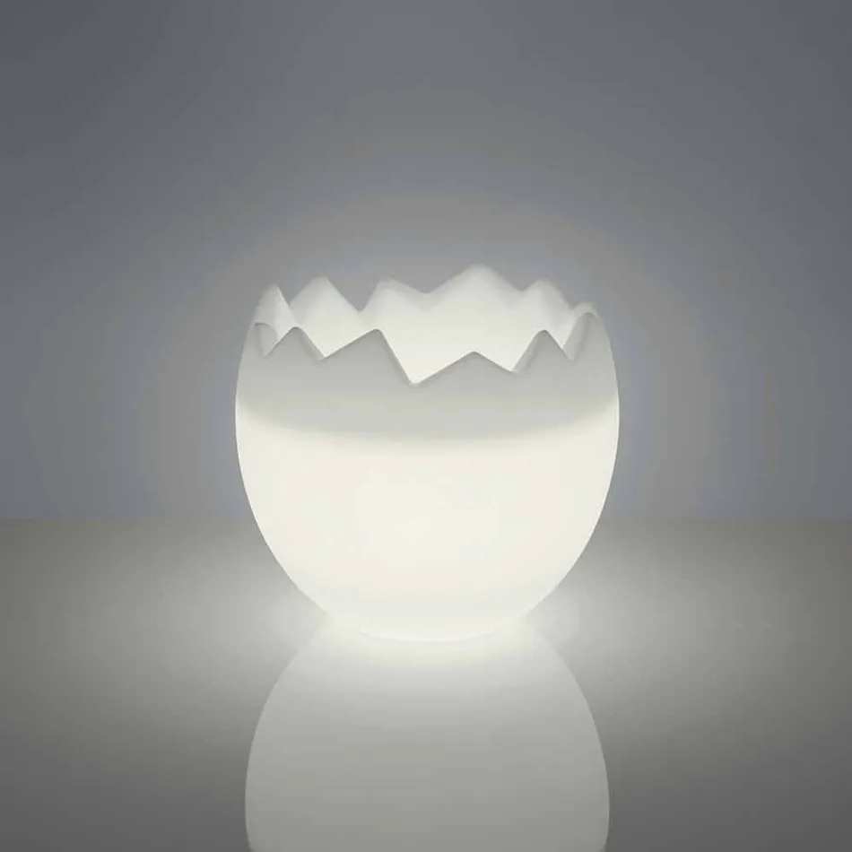 Cubo de hielo Kalimera Slide blanco brillante hecho en Italia viadurini