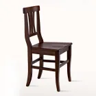 Silla clásica en diseño de madera de haya maciza Made in Italy - Claudie viadurini