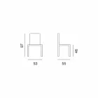 Silla clásica Janis viadurini