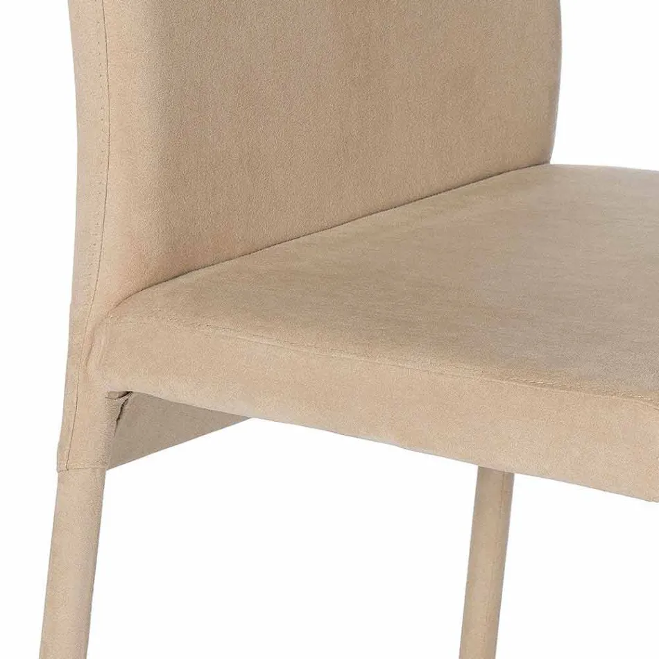 Silla con respaldo alto Becca de diseño moderno, fabricada en Italia viadurini