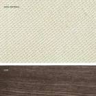 Silla de cocina de diseño en madera y tela hecha en Italia, Egizia viadurini