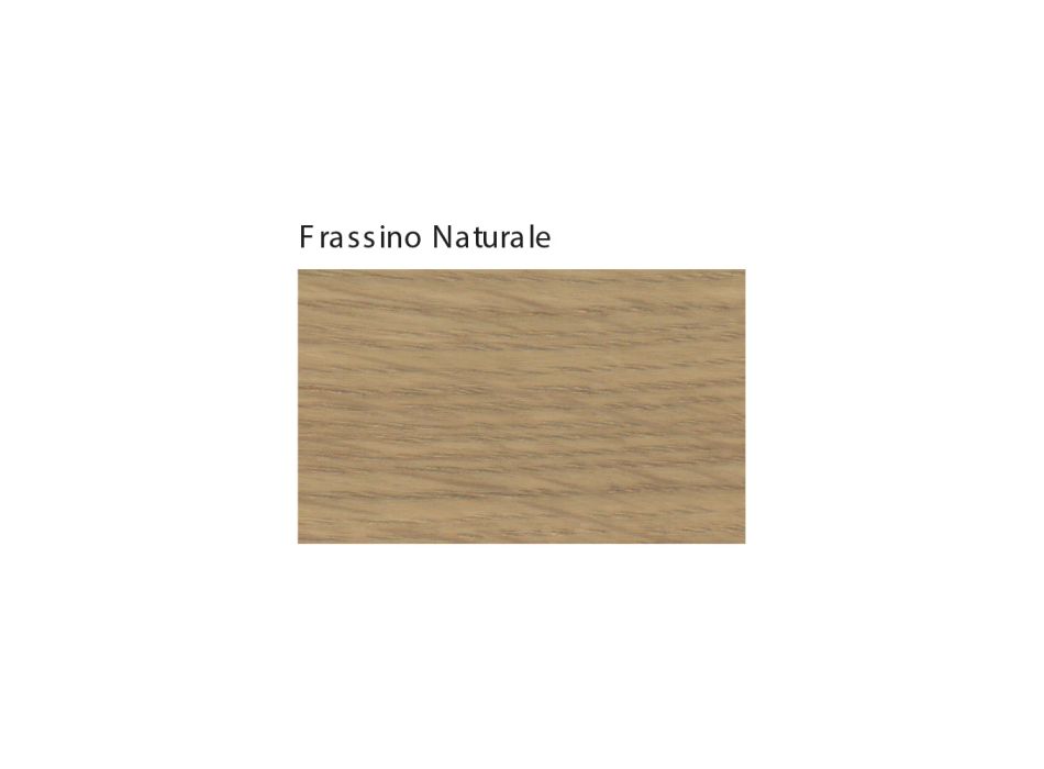 Silla de cocina en madera de haya y asiento en ecopiel Design - Florent viadurini