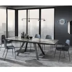 Silla de Cocina de Polipropileno con Patas de Acero 4 Piezas - Pinga viadurini