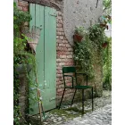 Silla apilable de metal para exterior Made in Italy, 4 piezas - Xylia viadurini